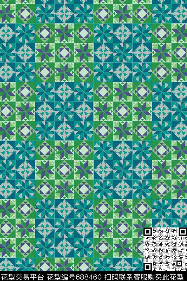 民族风部落男装传统印花华亿平台下载（图片编号: 688460） - 瓦栏（Walan）