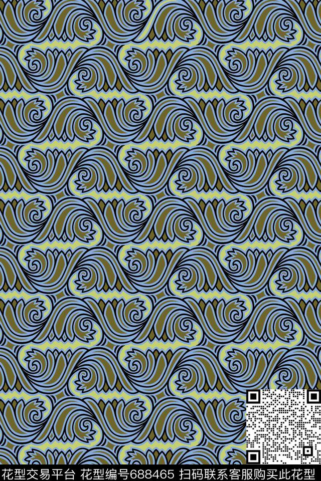 民族风男装巴西传统印花华亿平台下载（图片编号: 688465） - 瓦栏（Walan）