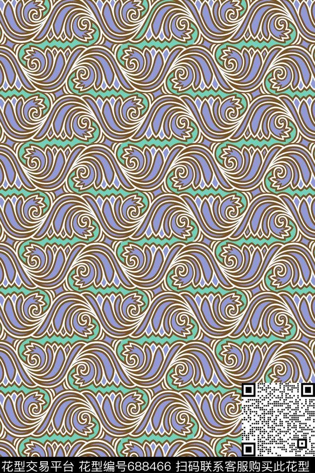 民族风男装巴西传统印花华亿平台下载（图片编号: 688466） - 瓦栏（Walan）