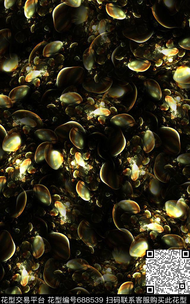 纹理分形肌理数码印花华亿平台下载（图片编号: 688539） - 瓦栏（Walan）