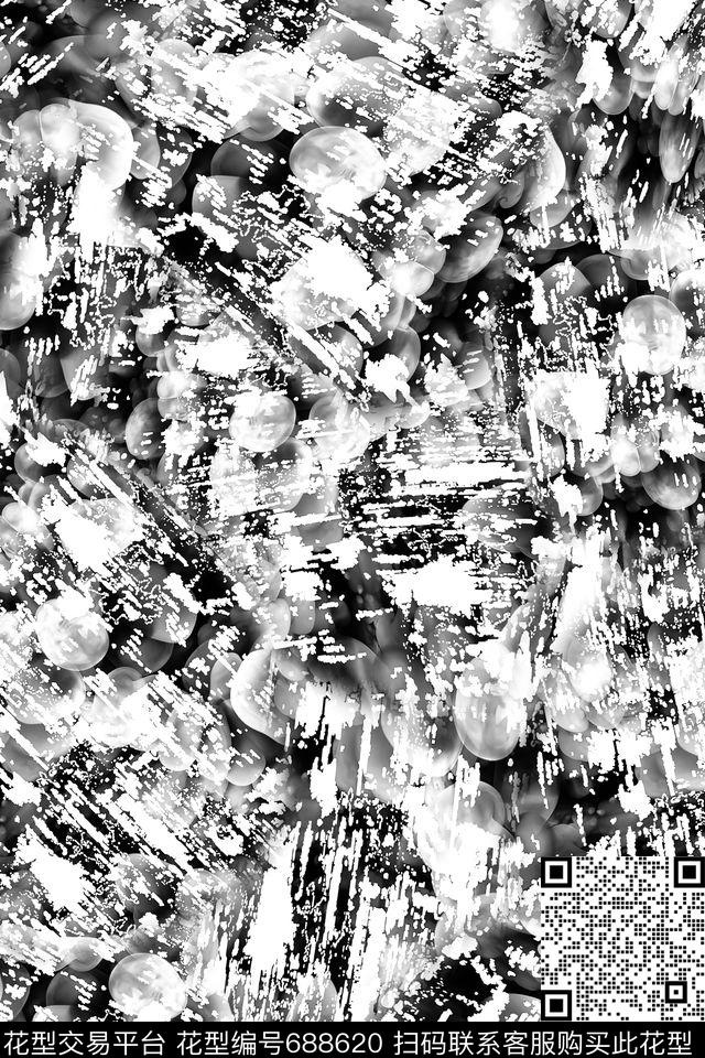 户外男装抽象数码印花华亿平台下载（图片编号: 688620） - 瓦栏（Walan）