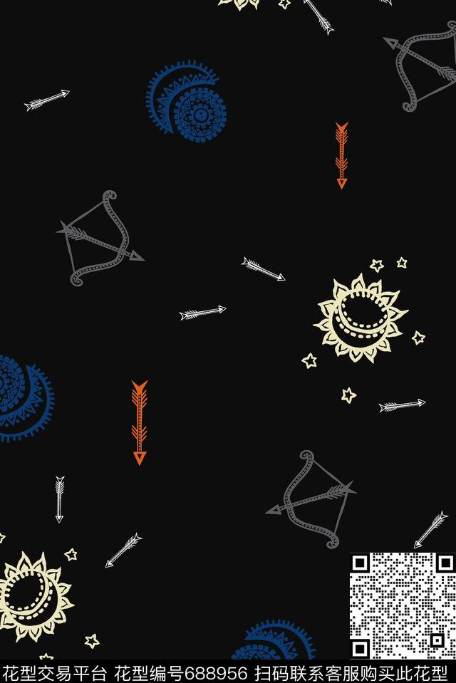 男装商务休闲传统印花华亿平台下载（图片编号: 688956） - 瓦栏（Walan）