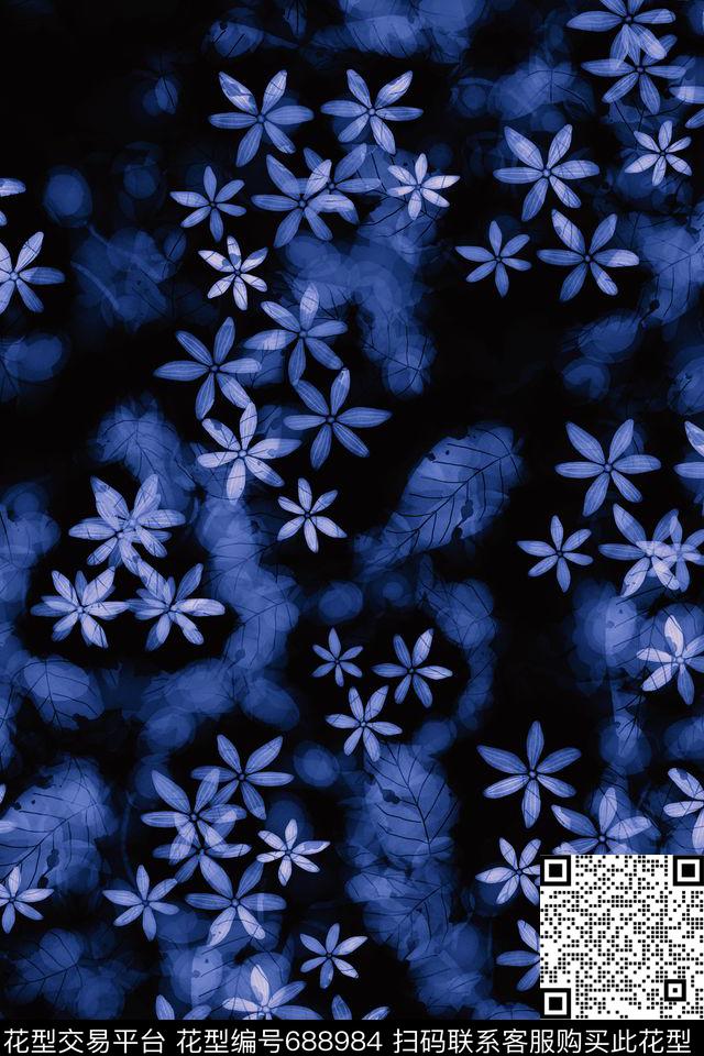 时尚原创小碎花传统印花华亿平台下载（图片编号: 688984） - 瓦栏（Walan）