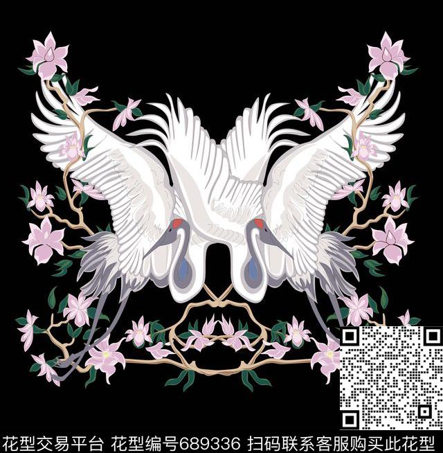 2016新款图案时尚创意图案大牌时尚图案传统印花华亿平台下载（图片编号: 689336） - 瓦栏（Walan）