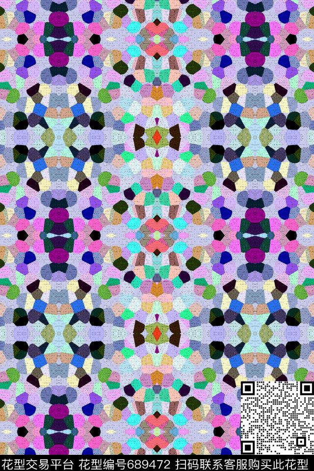 条纹图案迷彩点块抽象图案传统印花华亿平台下载（图片编号: 689472） - 瓦栏（Walan）