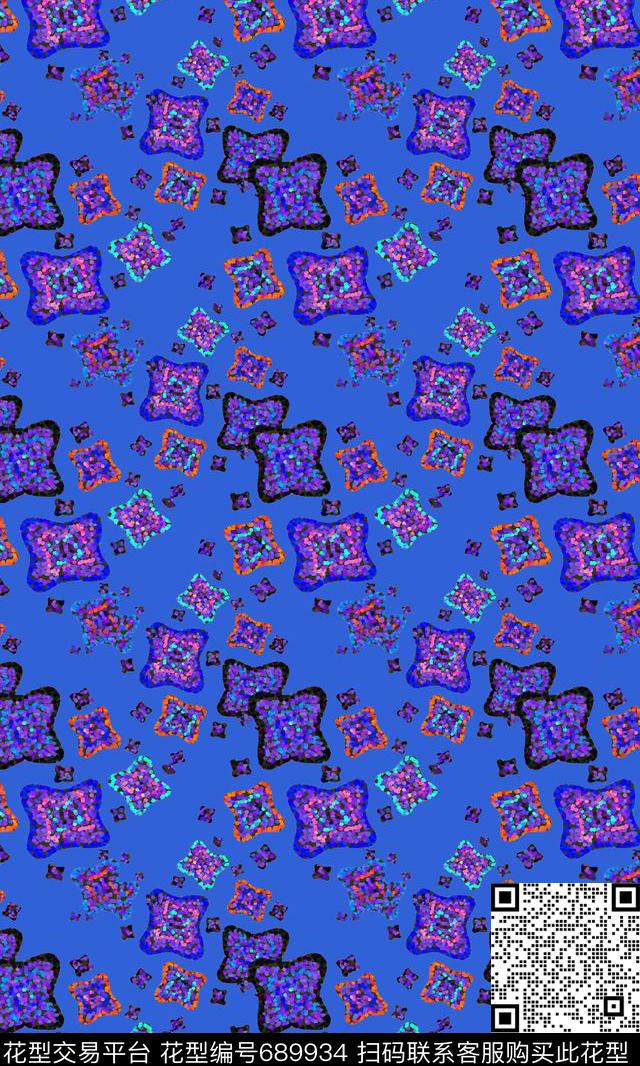 迷彩图案迷彩花卉卡通婴童图案数码印花华亿平台下载（图片编号: 689934） - 瓦栏（Walan）