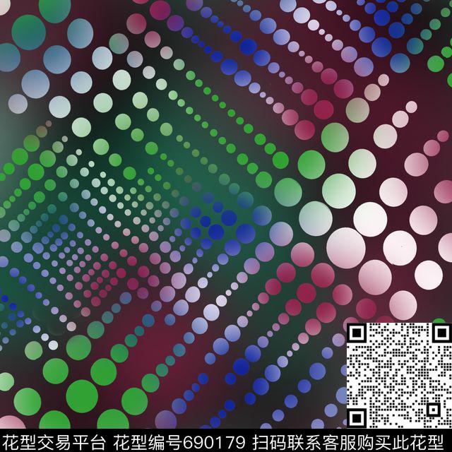 几何传统渐变传统印花华亿平台下载（图片编号: 690179） - 瓦栏（Walan）