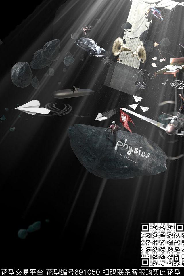 人像石膏复古机械数码印花华亿平台下载（图片编号: 691050） - 瓦栏（Walan）