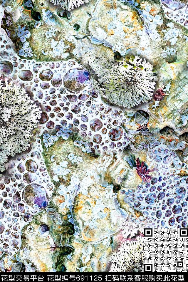 肌理地表纹理数码印花华亿平台下载（图片编号: 691125） - 瓦栏（Walan）