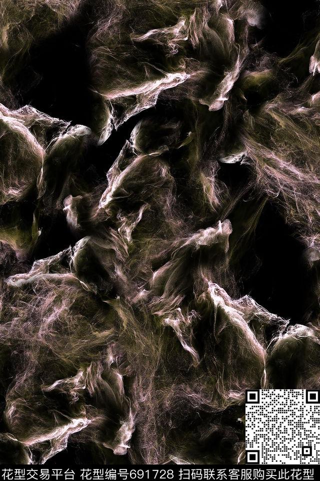 烟雾女装男装数码印花华亿平台下载（图片编号: 691728） - 瓦栏（Walan）