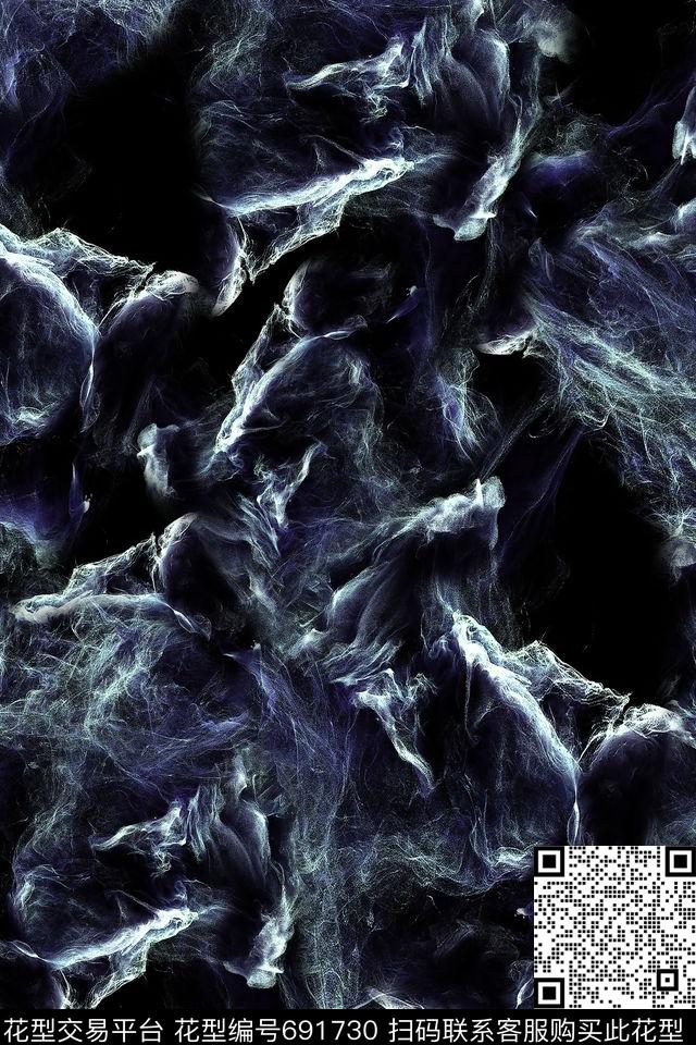 烟雾女装男装数码印花华亿平台下载（图片编号: 691730） - 瓦栏（Walan）