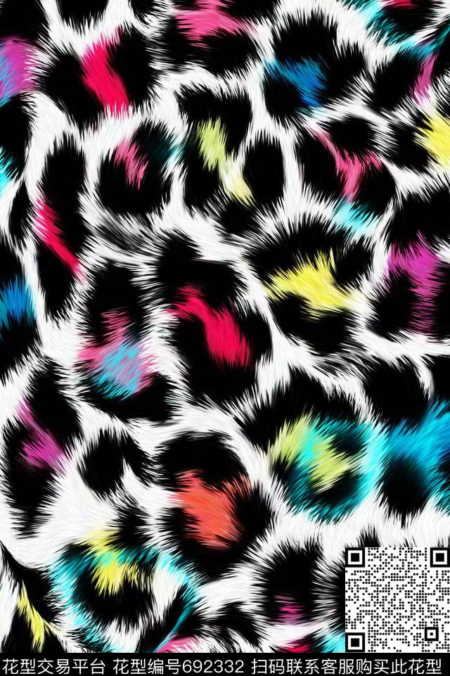 毛皮纹理秋冬数码印花华亿平台下载（图片编号: 692332） - 瓦栏（Walan）