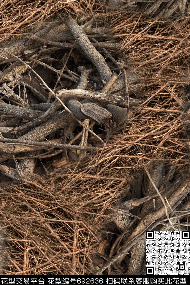柴火干柴烈火枯树数码印花华亿平台下载（图片编号: 692636） - 瓦栏（Walan）