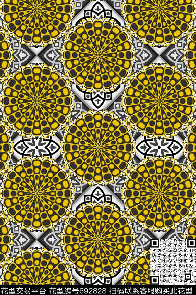 民族风非洲部落传统印花华亿平台下载（图片编号: 692828） - 瓦栏（Walan）