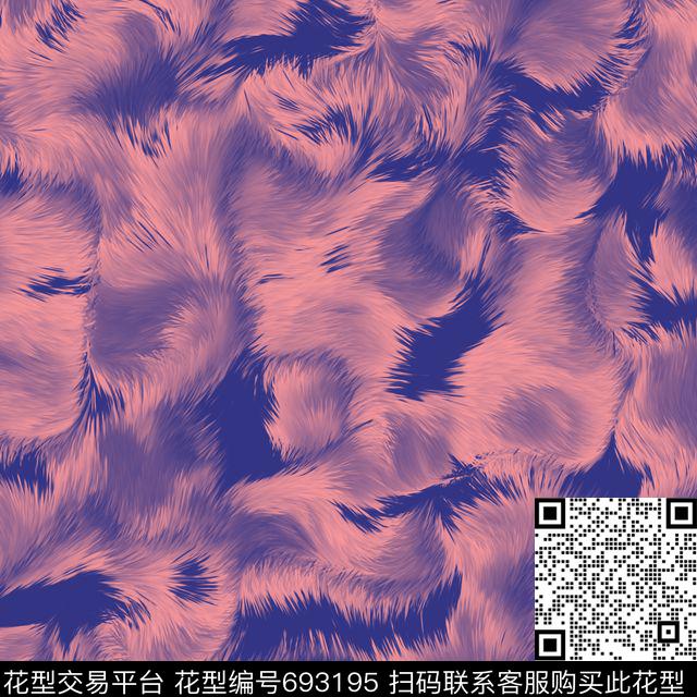 毛皮纹理秋冬传统印花华亿平台下载（图片编号: 693195） - 瓦栏（Walan）