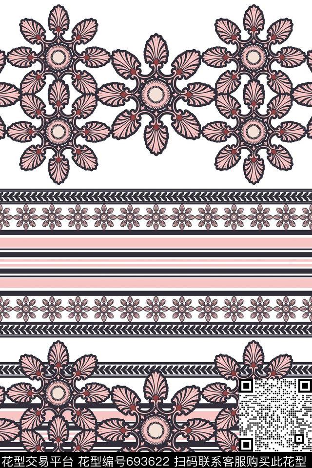 英伦云纹欧美传统印花华亿平台下载（图片编号: 693622） - 瓦栏（Walan）