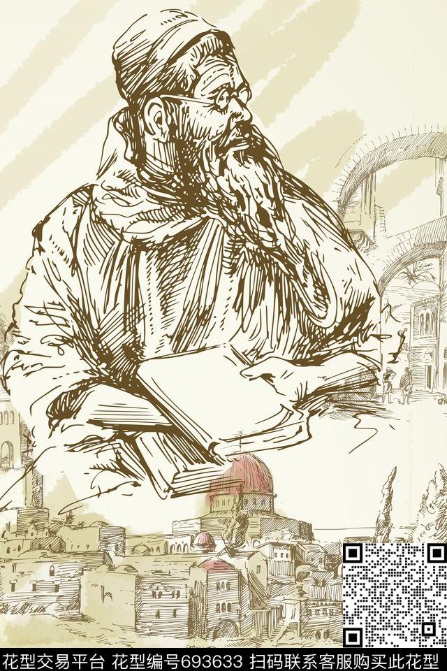 风景数码印花华亿平台下载（图片编号: 693633） - 瓦栏（Walan）