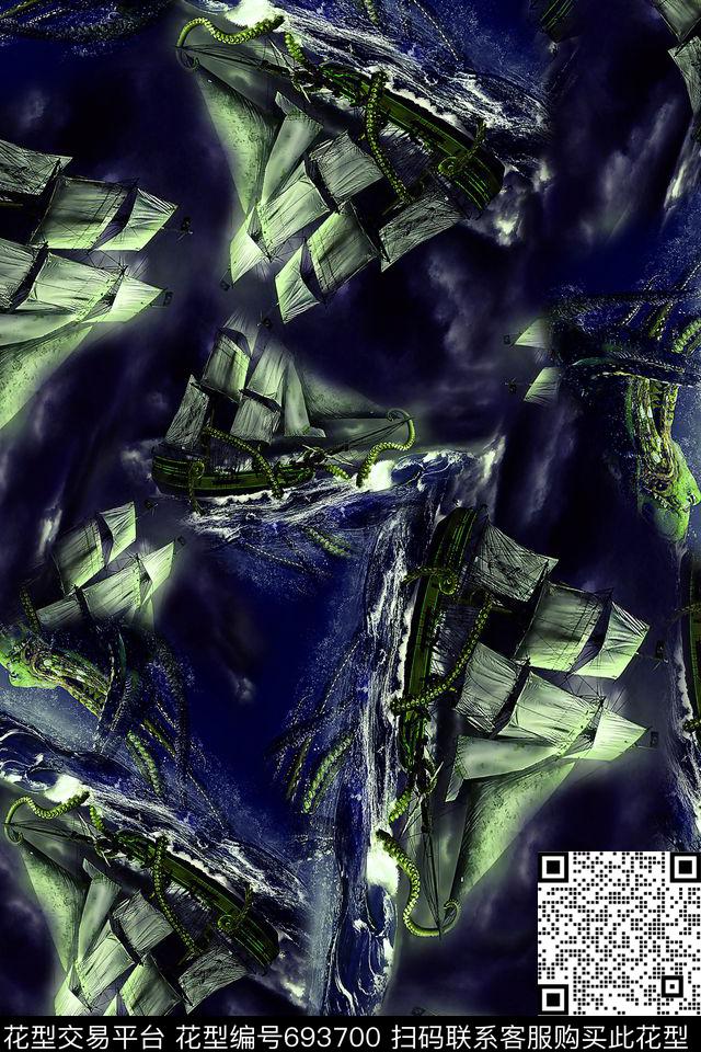 船男装数码印花华亿平台下载（图片编号: 693700） - 瓦栏（Walan）