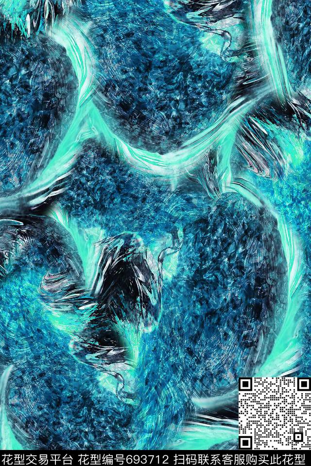 抽象男装户外数码印花华亿平台下载（图片编号: 693712） - 瓦栏（Walan）