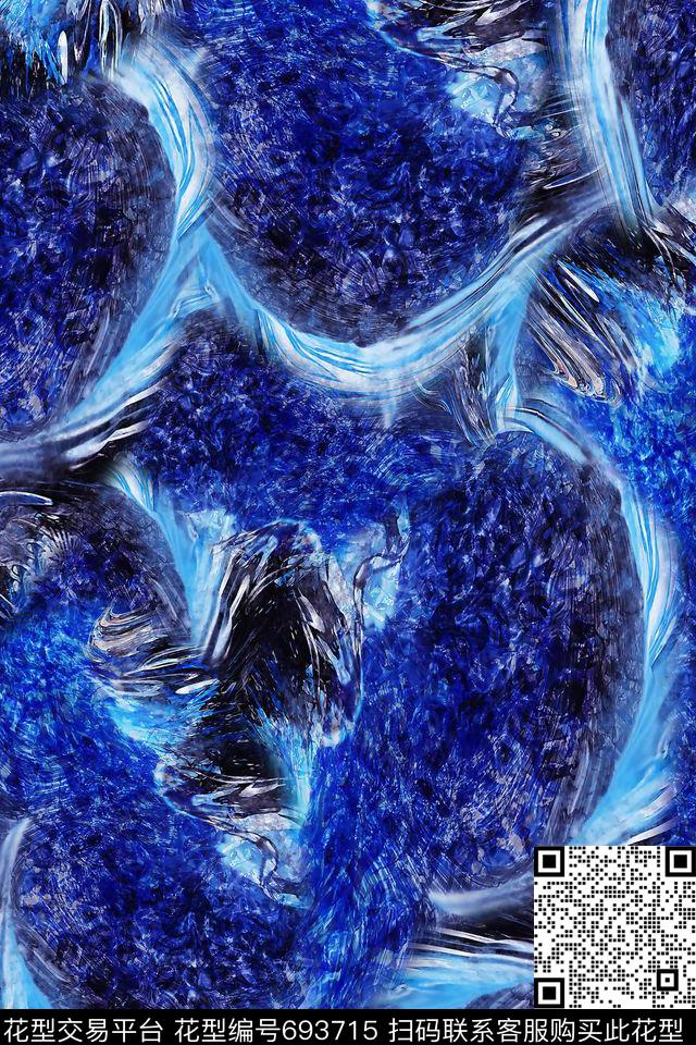 抽象男装户外数码印花华亿平台下载（图片编号: 693715） - 瓦栏（Walan）