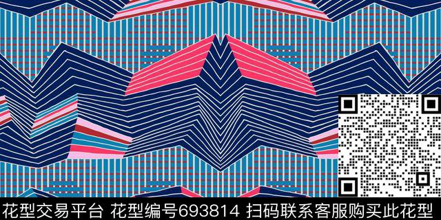 箱包泳装面料传统印花华亿平台下载（图片编号: 693814） - 瓦栏（Walan）