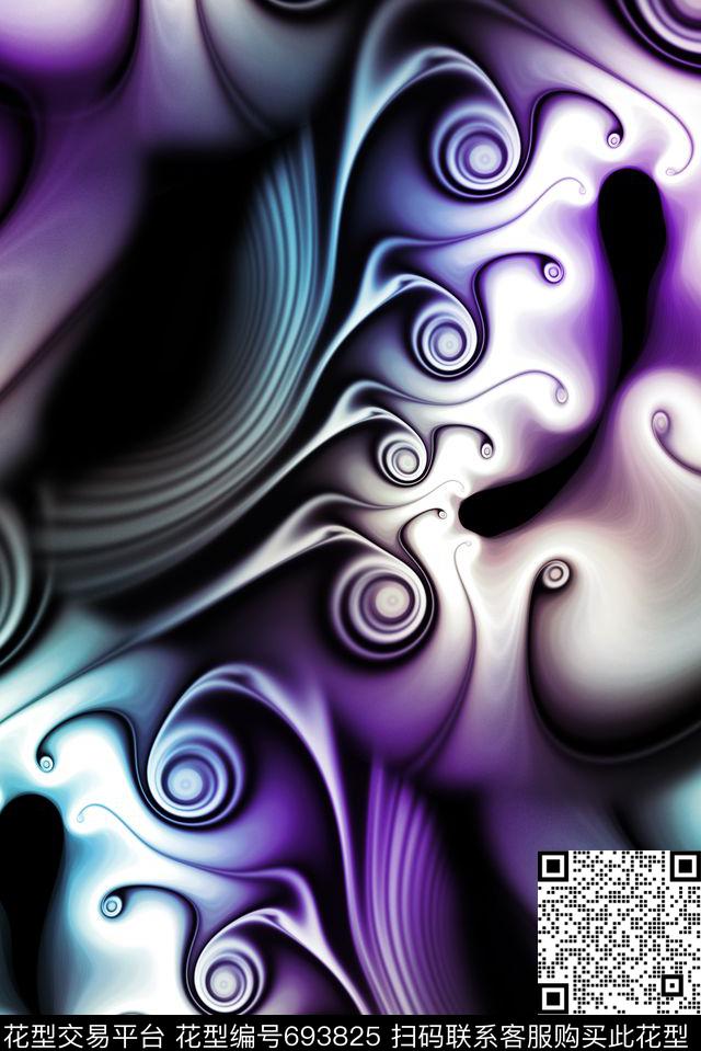 不规则几何几何波西米亚数码印花华亿平台下载（图片编号: 693825） - 瓦栏（Walan）