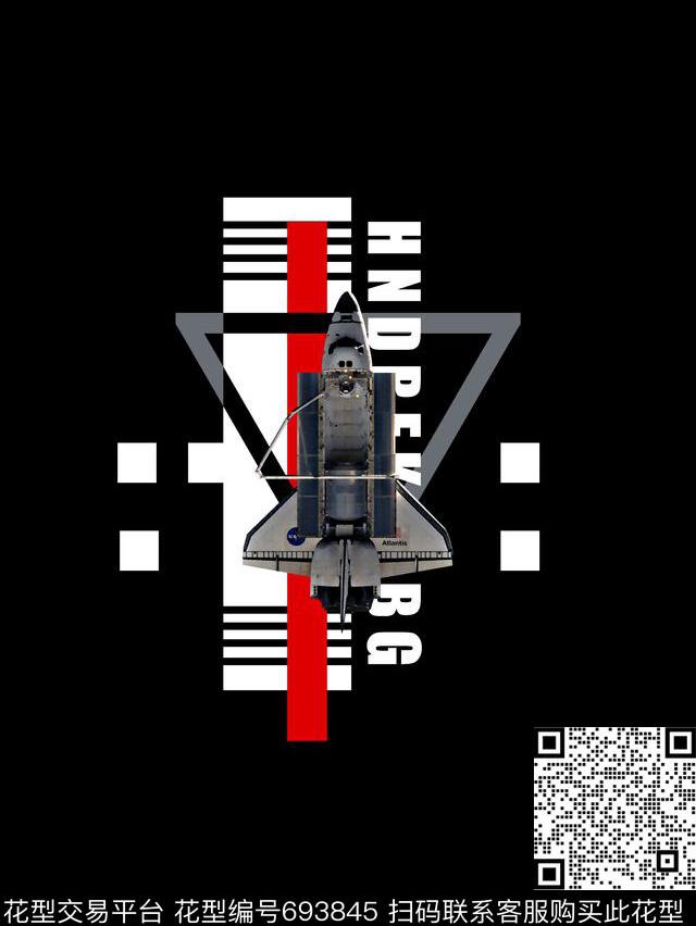 飞机几何男装T恤数码印花华亿平台下载（图片编号: 693845） - 瓦栏（Walan）