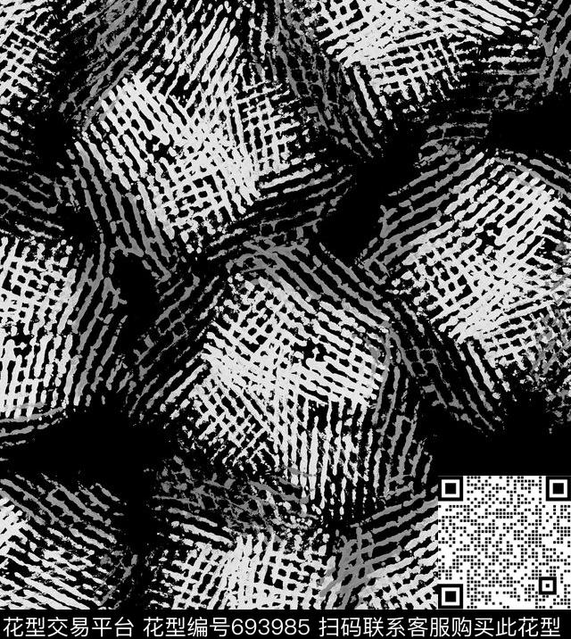 漫画涂鸦抽象传统印花华亿平台下载（图片编号: 693985） - 瓦栏（Walan）