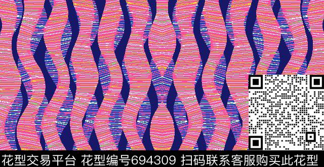 几何箱包泳装传统印花华亿平台下载（图片编号: 694309） - 瓦栏（Walan）