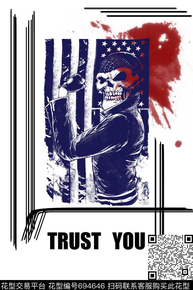 男装几何英文传统印花华亿平台下载（图片编号: 694646） - 瓦栏（Walan）