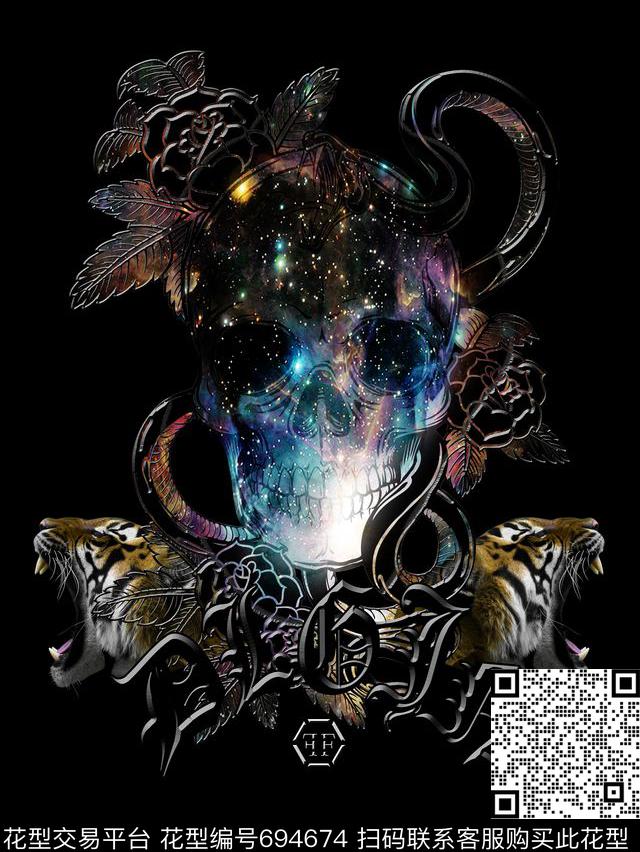 PP大牌老虎数码印花华亿平台下载（图片编号: 694674） - 瓦栏（Walan）