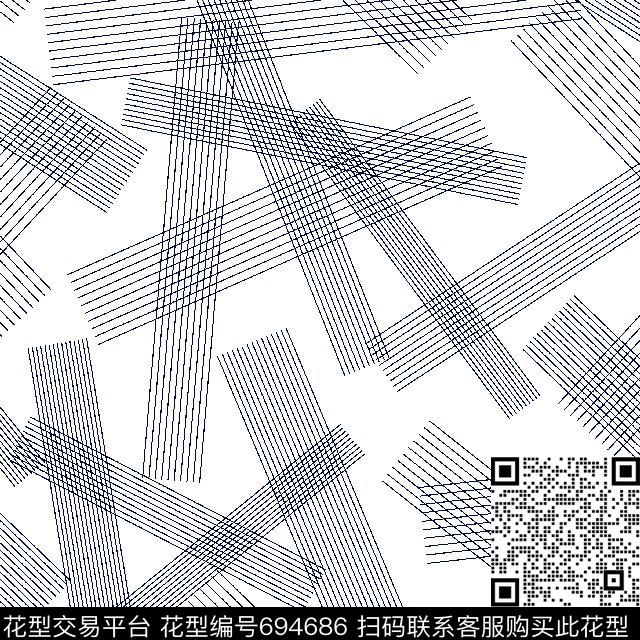 解构菱形不规则几何传统印花华亿平台下载（图片编号: 694686） - 瓦栏（Walan）