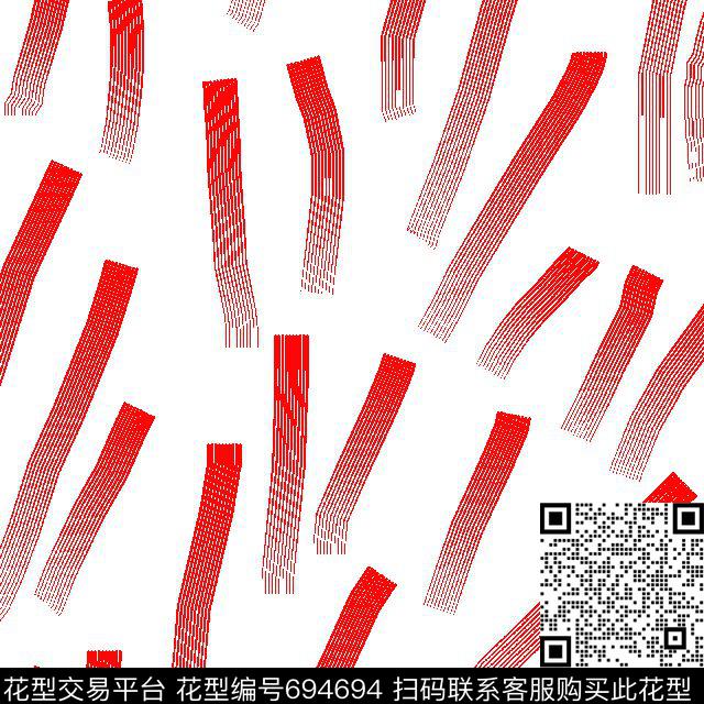 不规则几何色块几何传统印花华亿平台下载（图片编号: 694694） - 瓦栏（Walan）