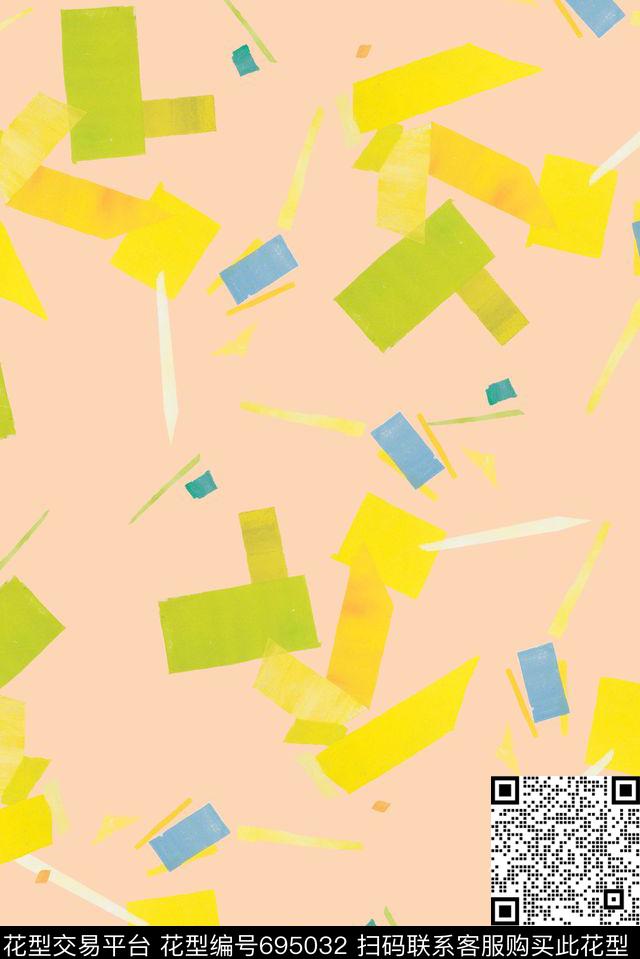 几何女装男装传统印花华亿平台下载（图片编号: 695032） - 瓦栏（Walan）