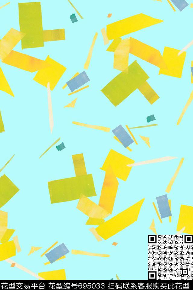 几何女装男装传统印花华亿平台下载（图片编号: 695033） - 瓦栏（Walan）