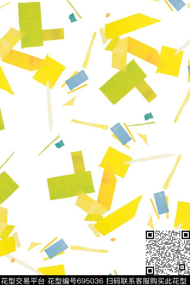 几何女装男装传统印花华亿平台下载（图片编号: 695036） - 瓦栏（Walan）