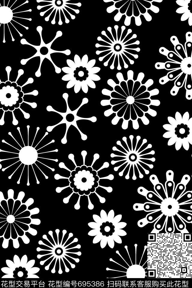 几何男装圆形花纹传统印花华亿平台下载（图片编号: 695386） - 瓦栏（Walan）