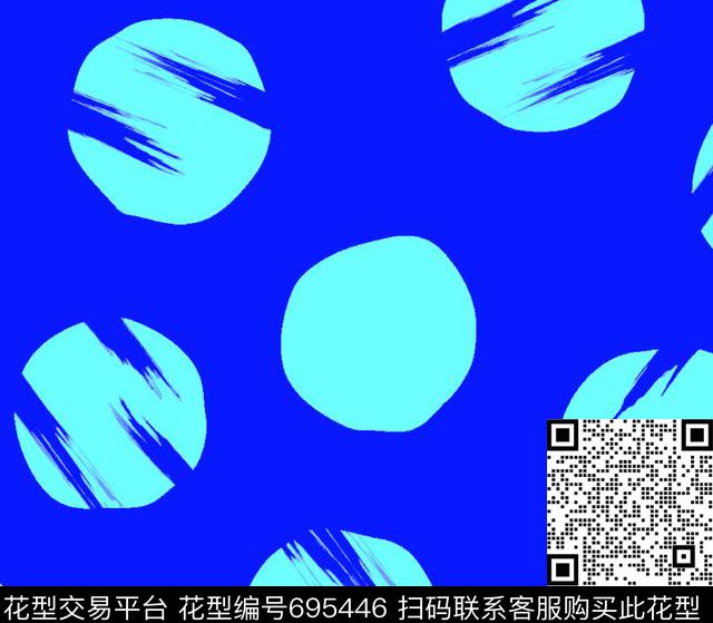 波点特别圆点不规则圆点传统印花华亿平台下载（图片编号: 695446） - 瓦栏（Walan）