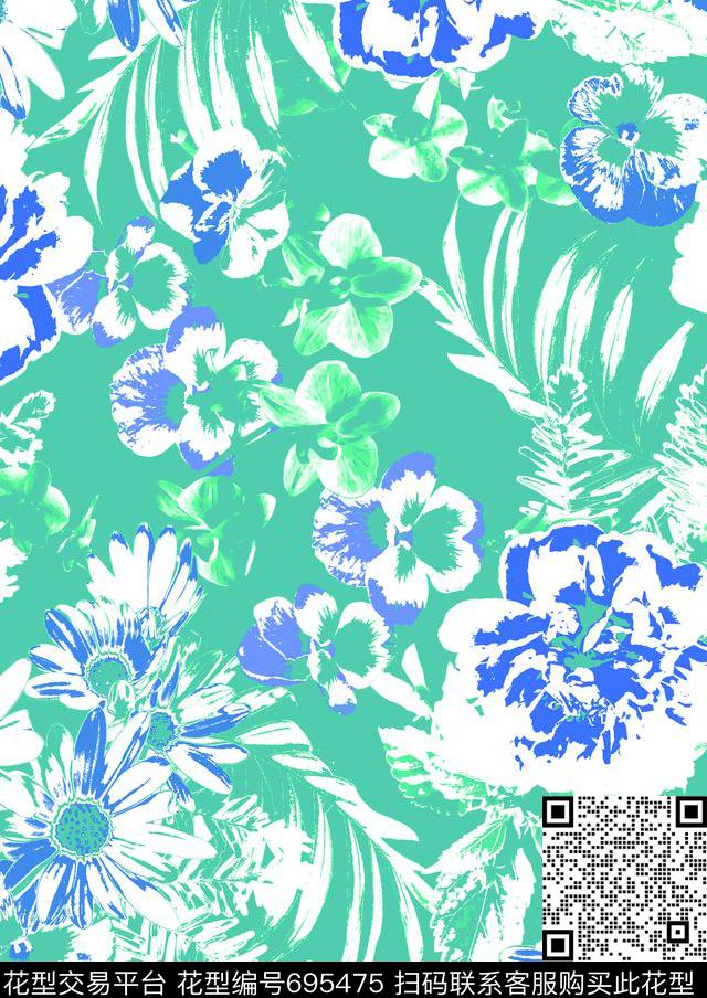 火烈鸟时尚泳装热带华亿平台传统印花华亿平台下载（图片编号: 695475） - 瓦栏（Walan）