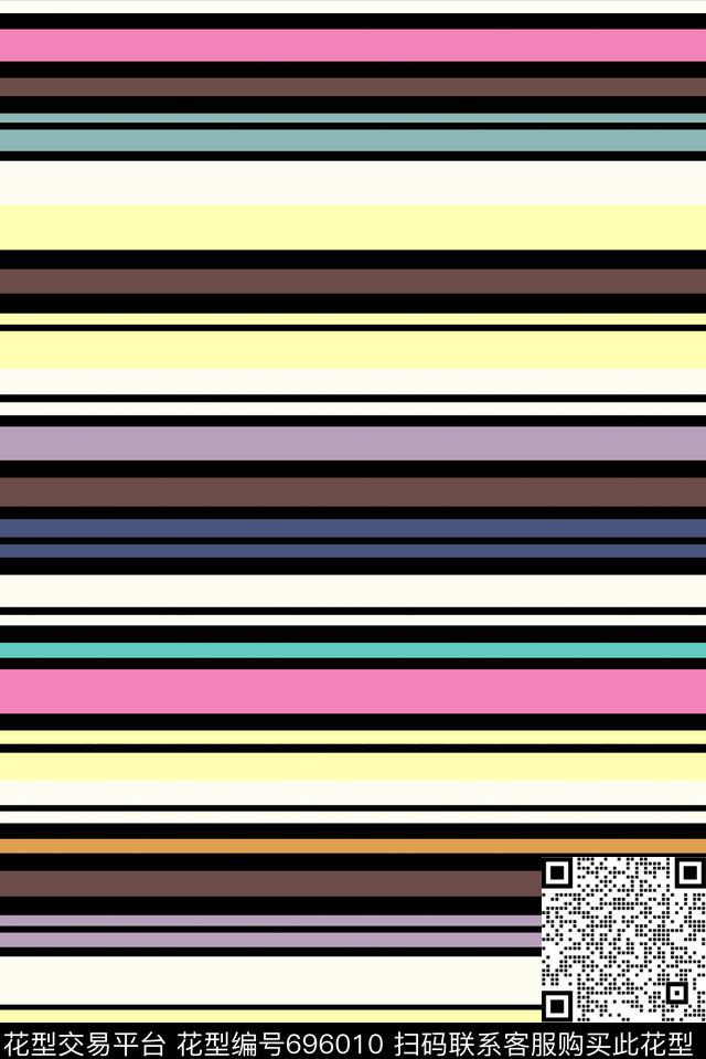 几何条纹线条传统印花华亿平台下载（图片编号: 696010） - 瓦栏（Walan）