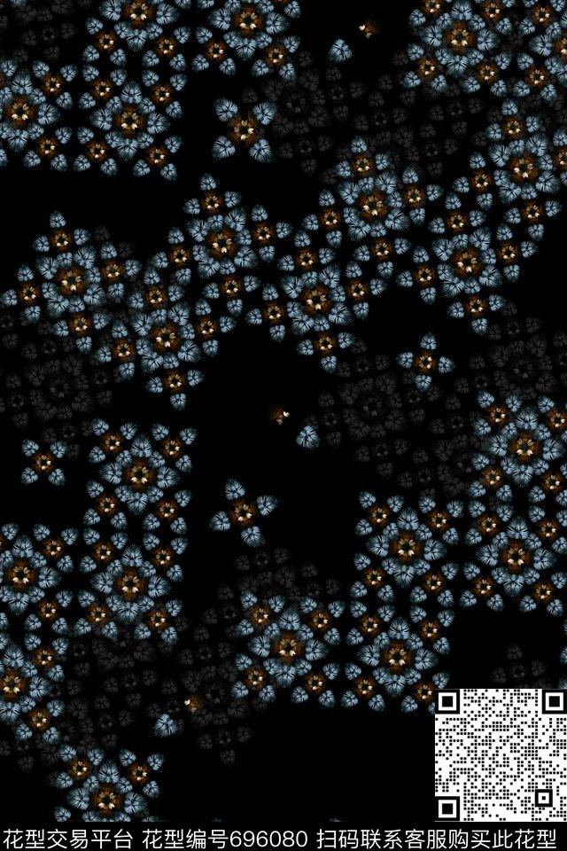 趣味民族风中国风数码印花华亿平台下载（图片编号: 696080） - 瓦栏（Walan）