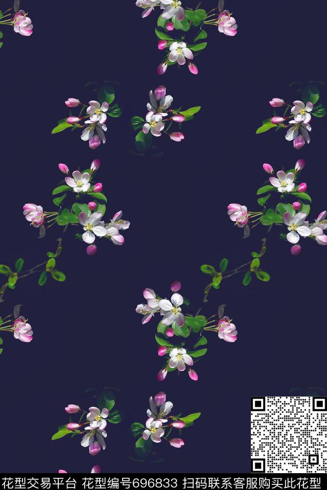 植物花卉花朵花卉写真数码印花华亿平台下载（图片编号: 696833） - 瓦栏（Walan）