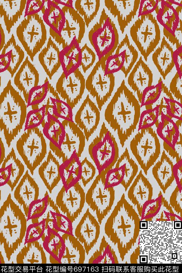 欧美简约欧式传统印花华亿平台下载（图片编号: 697163） - 瓦栏（Walan）