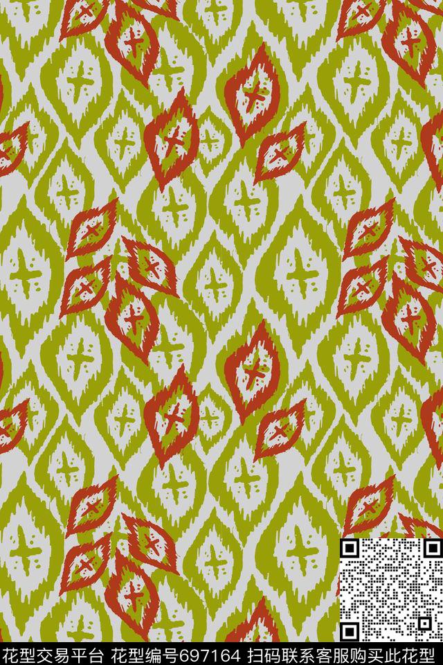 欧美简约欧式传统印花华亿平台下载（图片编号: 697164） - 瓦栏（Walan）