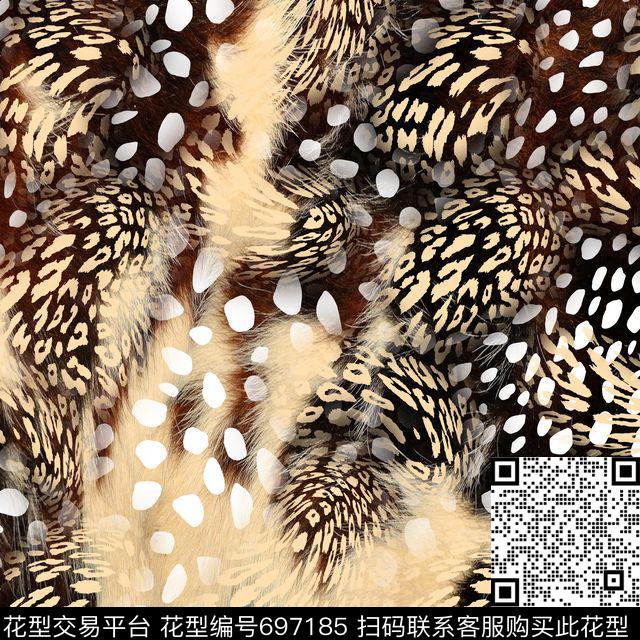 女装图案泳装图案动物纹图案数码印花华亿平台下载（图片编号: 697185） - 瓦栏（Walan）