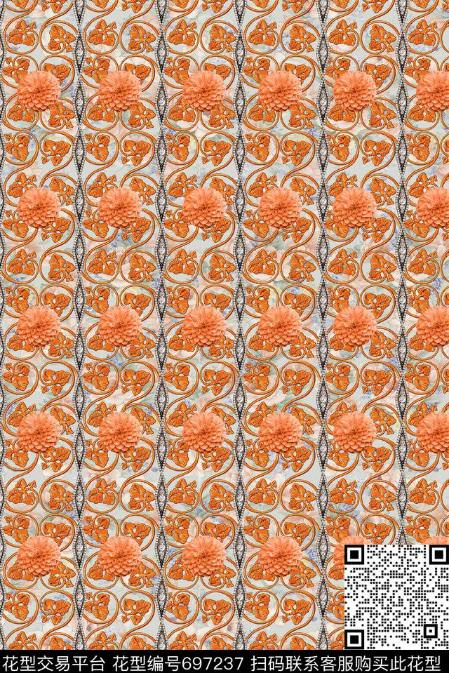 embrocolorfullcolorisecolorfull数码印花华亿平台下载（图片编号: 697237） - 瓦栏（Walan）