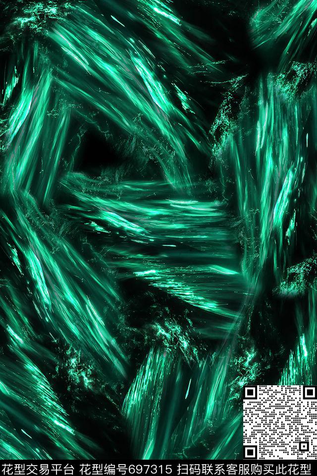 抽象炫彩荧光数码印花华亿平台下载（图片编号: 697315） - 瓦栏（Walan）