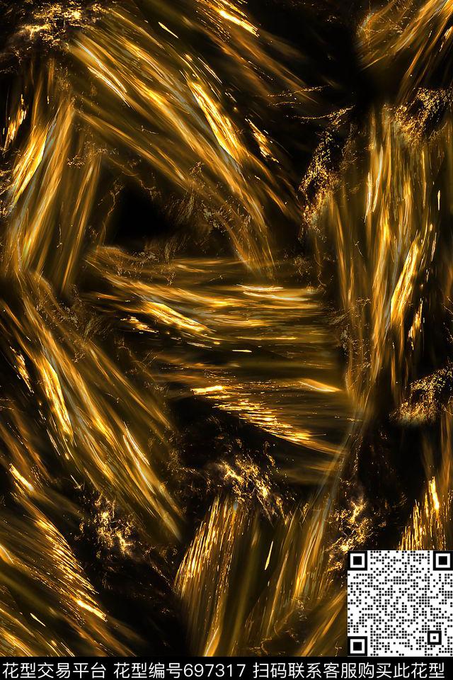 抽象炫彩荧光数码印花华亿平台下载（图片编号: 697317） - 瓦栏（Walan）