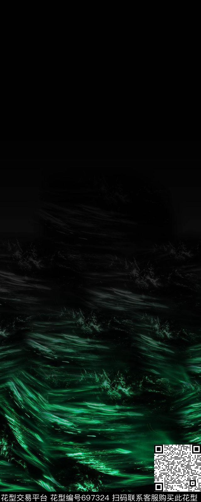 定位抽象男装数码印花华亿平台下载（图片编号: 697324） - 瓦栏（Walan）