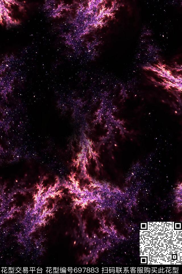 肌理朦胧女装数码印花华亿平台下载（图片编号: 697883） - 瓦栏（Walan）